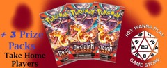 Obsidian Flames Pokémon Prerelease - +3 Additional Prize Packs for Take Home Players